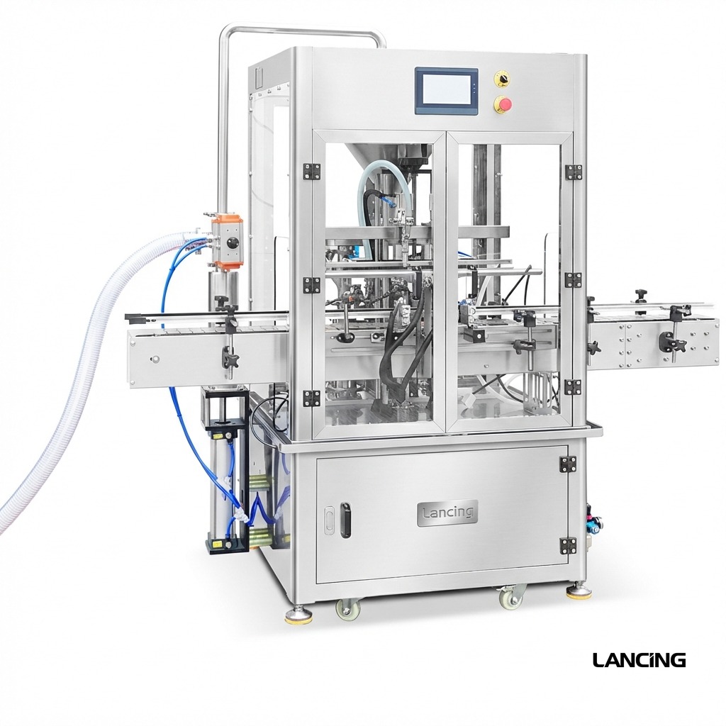 Automatic liquid and paste filling