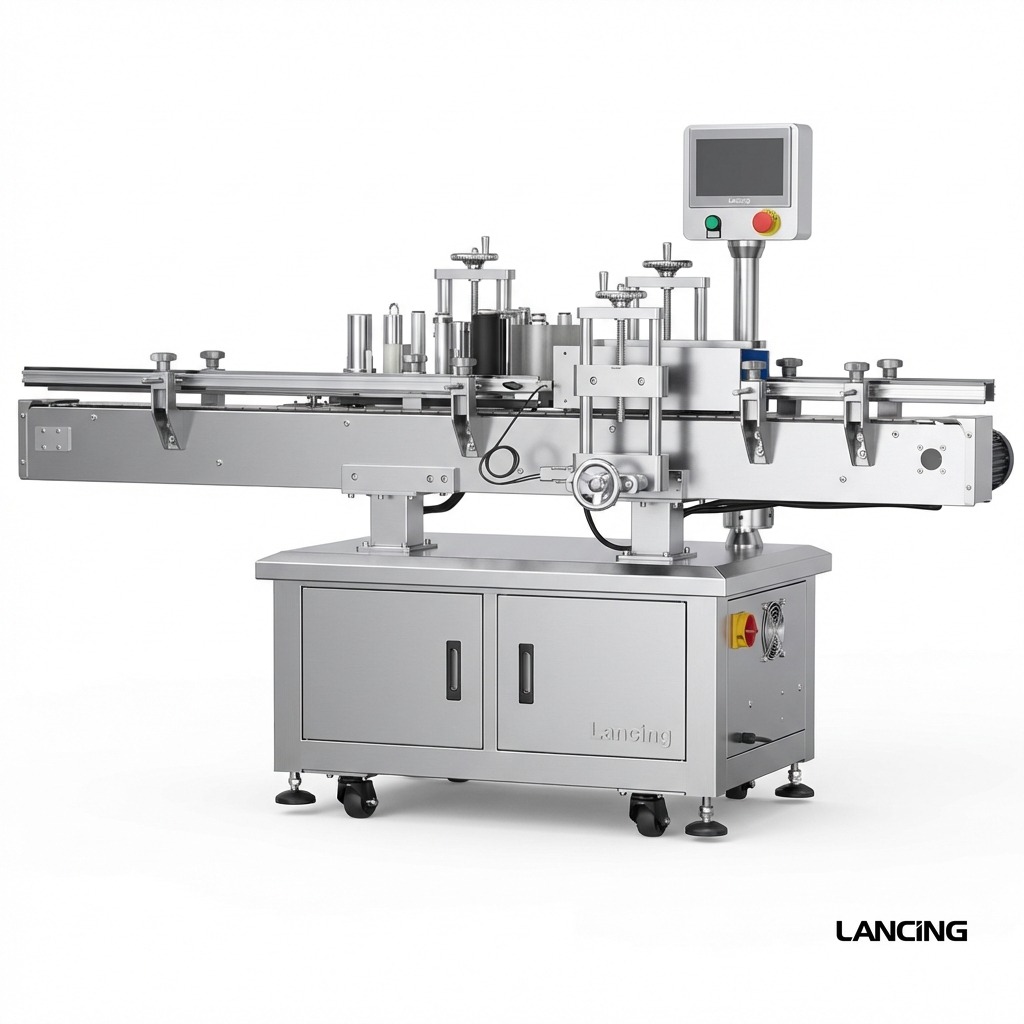 Automatic bottle labelling